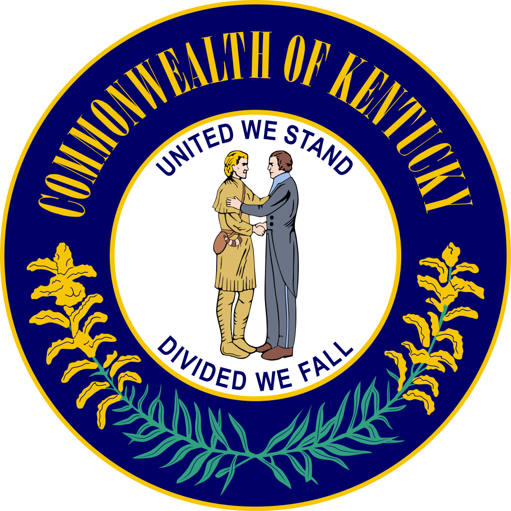 Gran sello de la Mancomunidad de Kentucky.