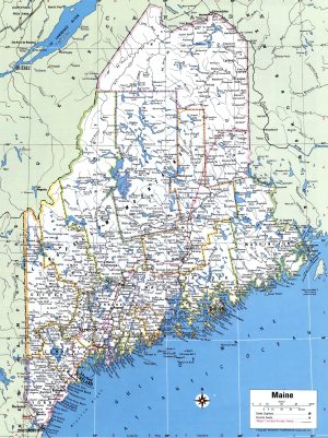 &iquest;Cu&aacute;les son las principales ciudades de Maine?