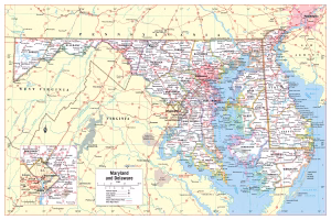 &iquest;Cu&aacute;les son las principales ciudades de Maryland?