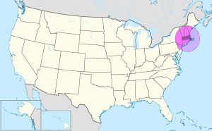 &iquest;D&oacute;nde se encuentra el estado de Massachusetts?