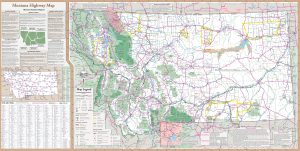 Mapa de Montana.
