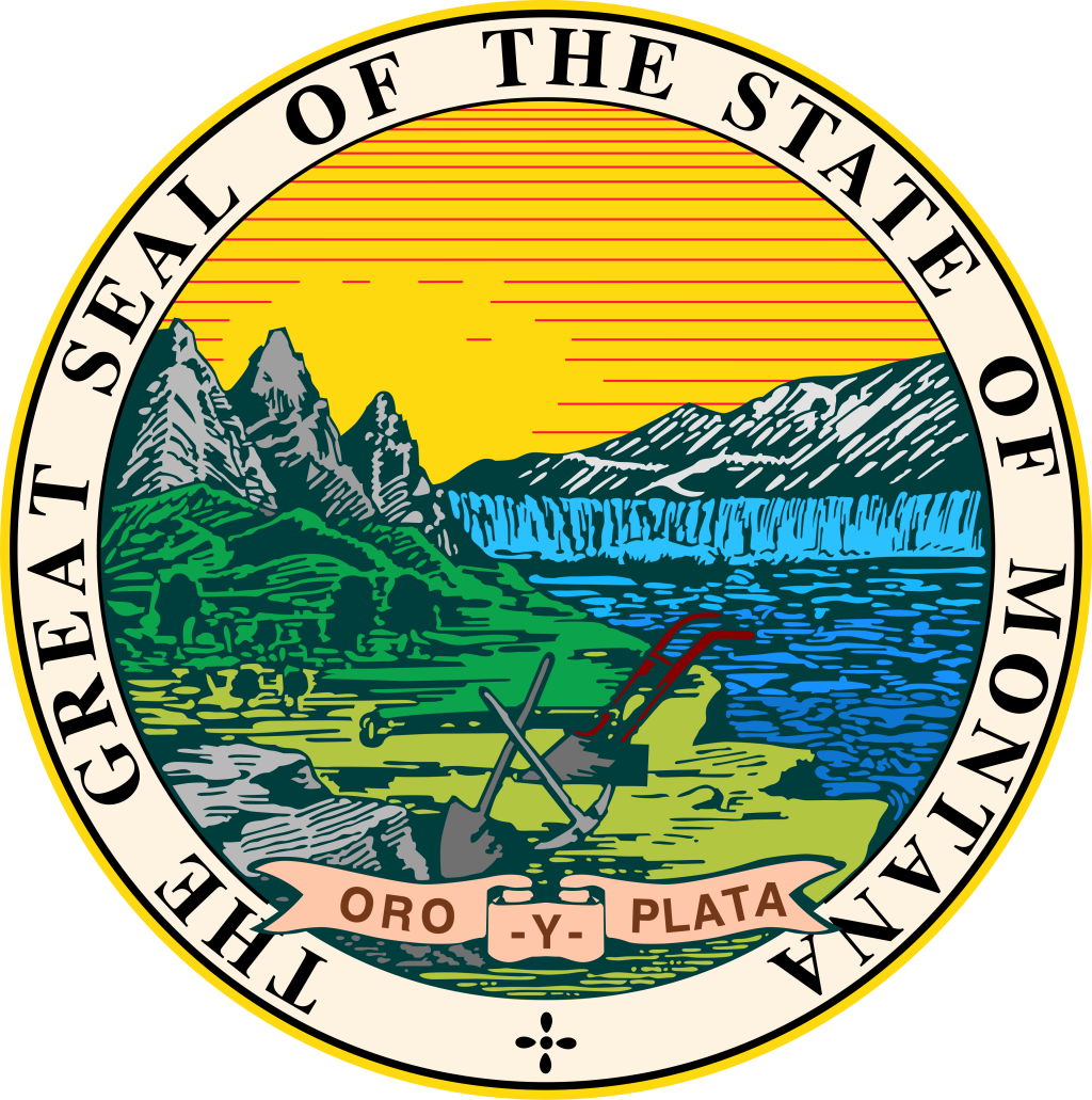 Gran sello del estado de Montana.