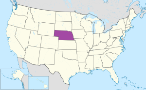 &iquest;D&oacute;nde se encuentra el estado de Nebraska?