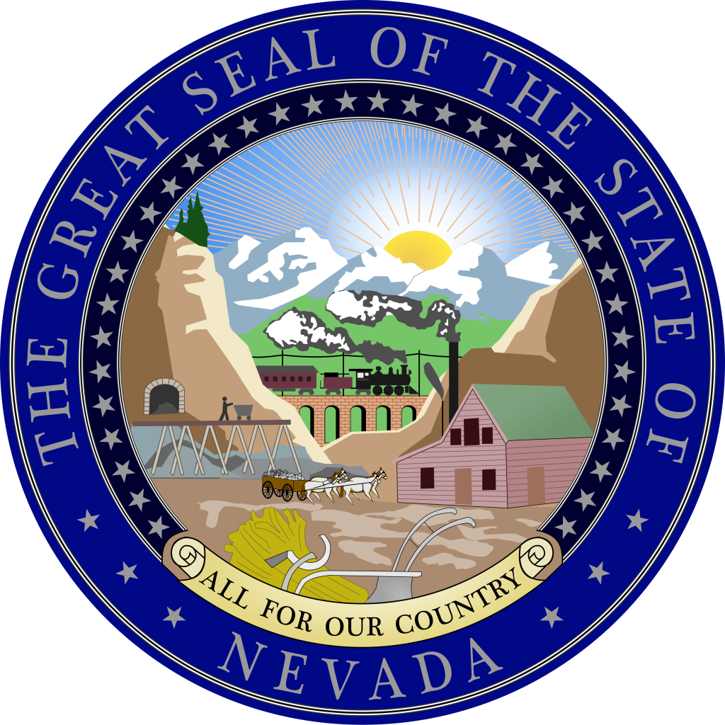 Gran sello del estado de Nevada.