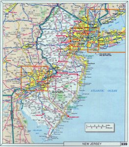 Carreteras de Nueva Jersey.