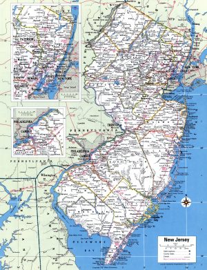 &iquest;Cu&aacute;les son las principales ciudades de Nueva Jersey?