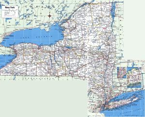 Principales ciudades del estado de Nueva York