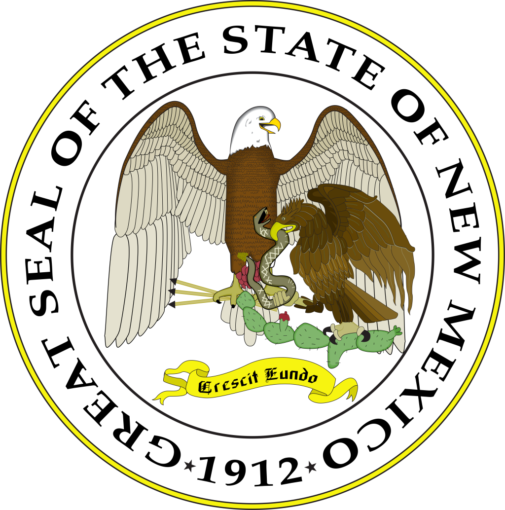 Gran sello del estado de Nuevo M&eacute;xico.