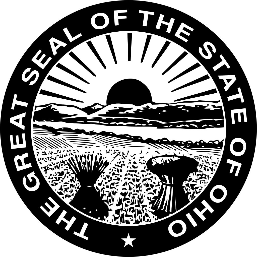 Gran sello del estado de Ohio.