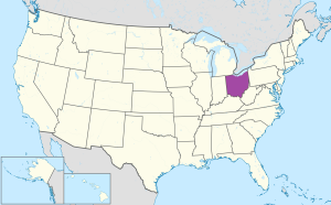 &iquest;D&oacute;nde se encuentra el estado de Ohio?