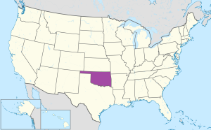 &iquest;D&oacute;nde se encuentra el estado de Oklahoma?