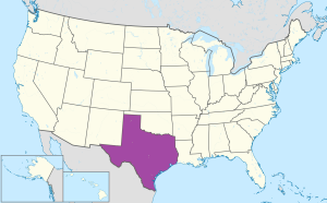 &iquest;D&oacute;nde se encuentra el estado de Texas?