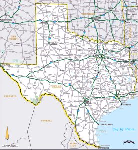 Carreteras de Texas. Carreteras de Texas.