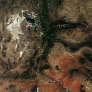 Imagen a color real de Utah el 20 de junio de 2000