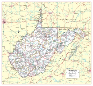 &iquest;Cu&aacute;les son las principales ciudades de Virginia Occidental?