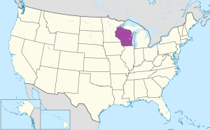 &iquest;D&oacute;nde se encuentra el estado de Wisconsin?