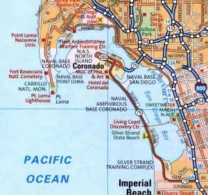 Plano del Puerto de San Diego