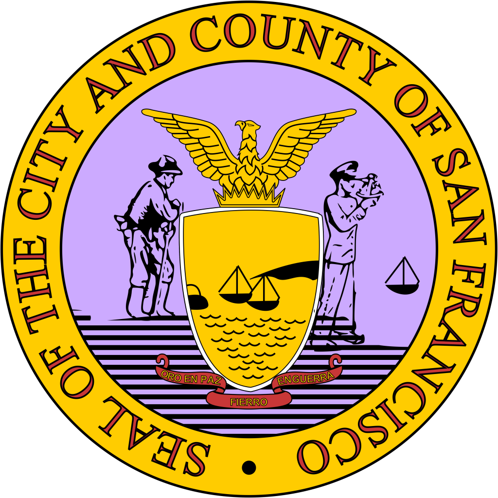 Escudo de San Francisco, California.