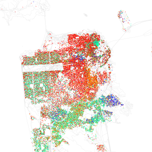 Distribuci&oacute;n racial y &eacute;tnica en San Francisco