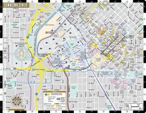 Plano del centro de la ciudad de Denver, Colorado