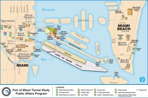 Plano del Puerto de Miami