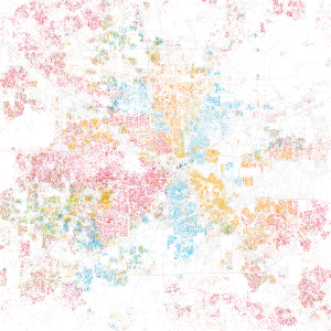 Distribuci&oacute;n racial y &eacute;tnica en Houston