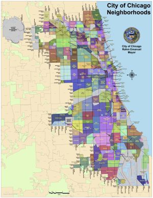 &iquest;Cu&aacute;les son los barrios de la ciudad de Chicago?