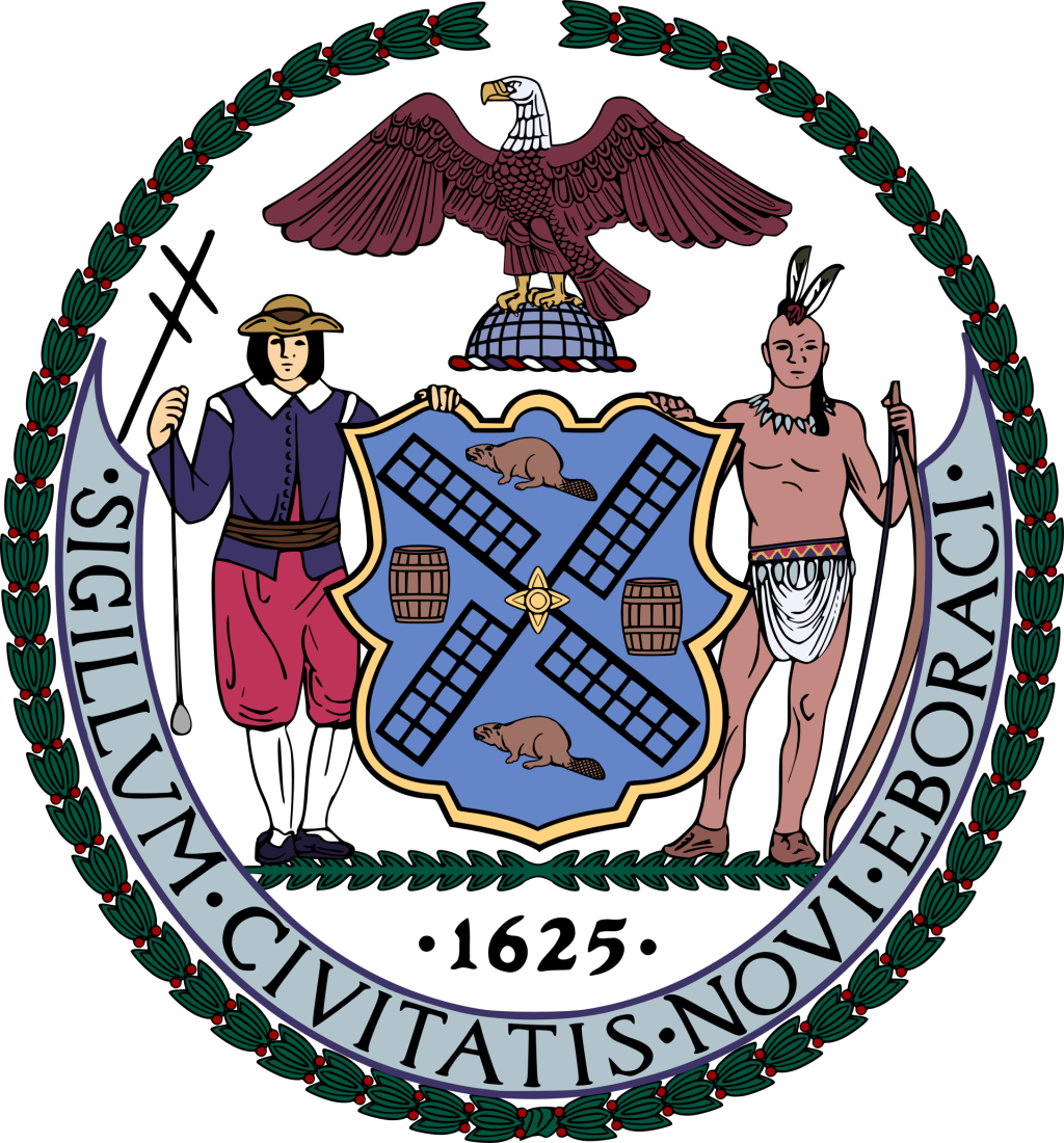 Escudo de la Ciudad de Nueva York.