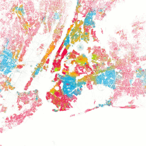 Distribuci&oacute;n racial y &eacute;tnica en la ciudad de Nueva York