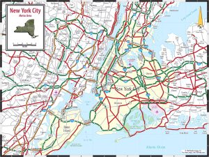 Accesos por carretera a la ciudad de Nueva York