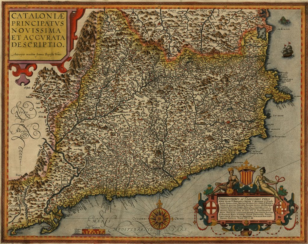 Cataloniae principatus 1608.