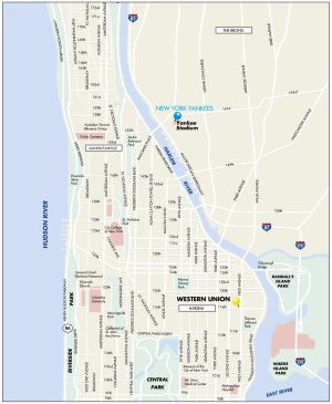 Plano del Alto Manhattan, Nueva York