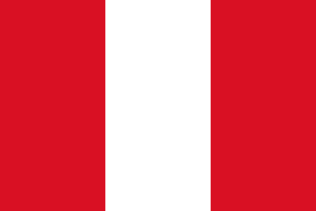 Bandera del Per&uacute;.