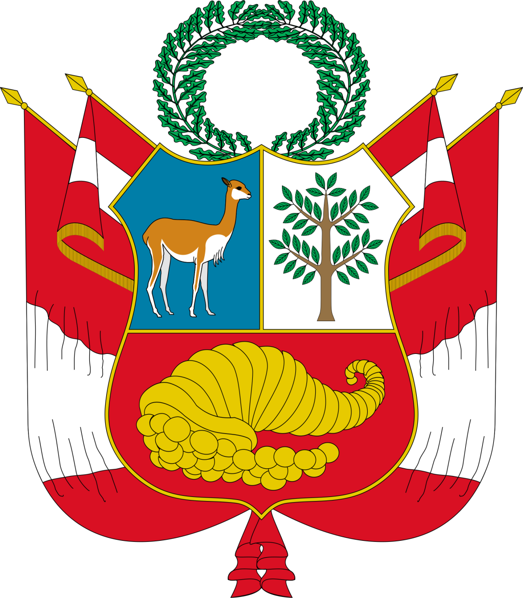 Escudo del Per&uacute;.