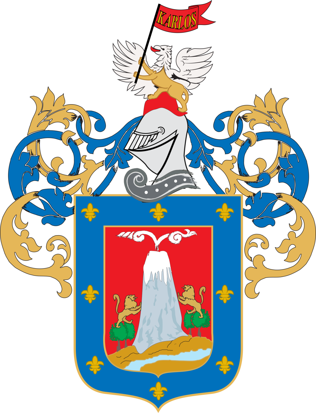 Escudo del departamento de Arequipa.