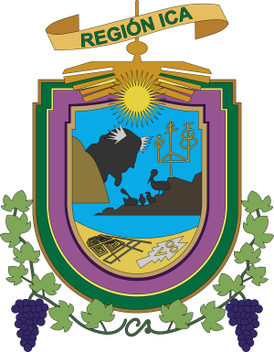 Escudo del departamento de Ica