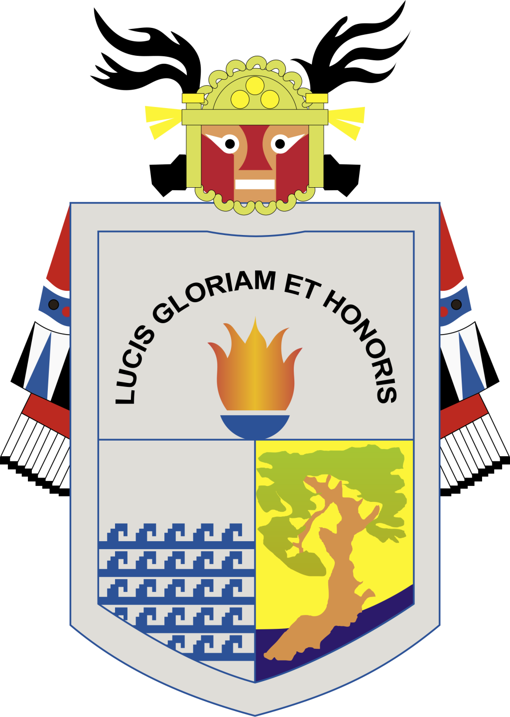Escudo del departamento de Lambayeque.