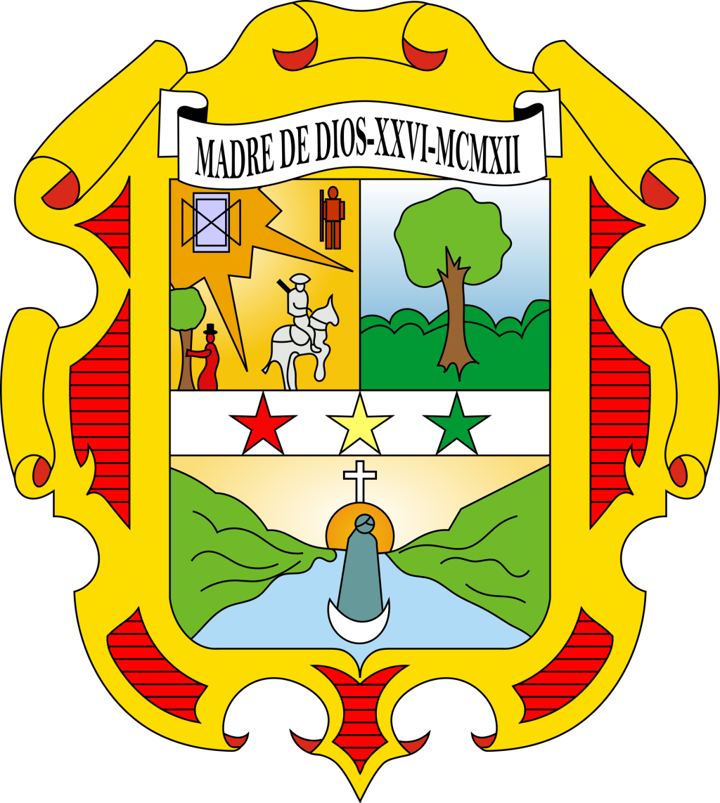 Escudo del departamento de Madre de Dios.