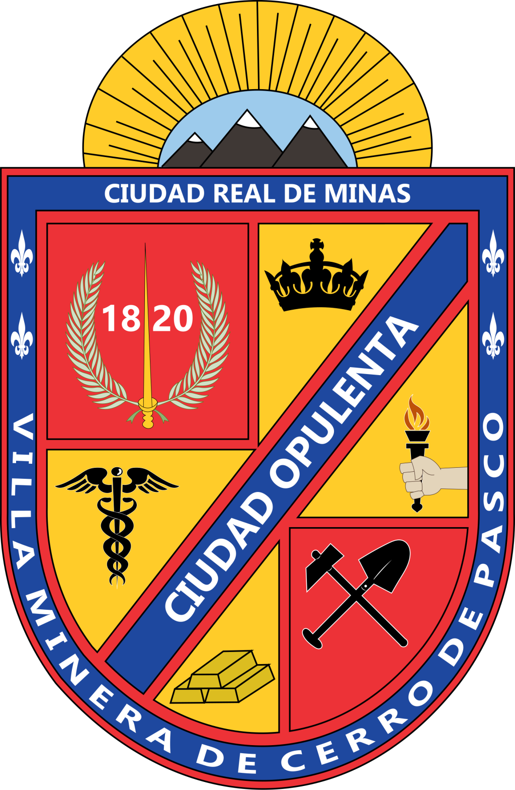 Escudo del departamento de Pasco.