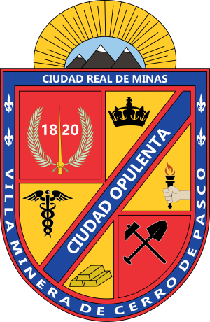 Escudo del departamento de Pasco