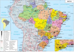 Mapa de Brasil