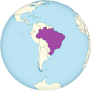 &iquest;D&oacute;nde se encuentra Brasil?