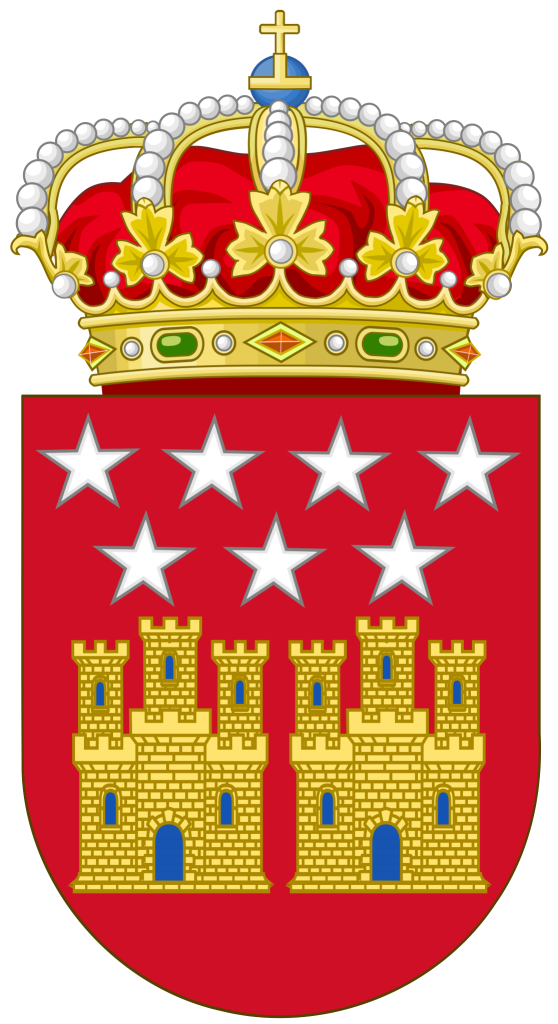 Escudo de la Comunidad de Madrid.