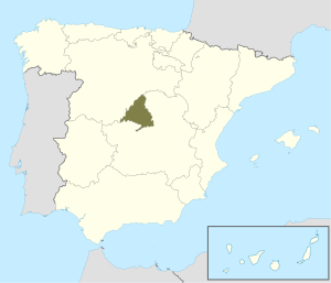 ¿Donde se encuentra la Comunidad de Madrid?