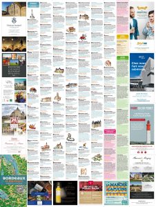 Leyenda del mapa pictórico de Burdeos y sus alrededores. Leyenda del mapa pictórico de Burdeos y sus alrededores.