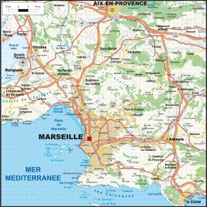 Accesos por carretera a la ciudad de Marsella