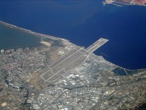 Vista aérea del Aeropuerto de Marsella Provenza. Vista aérea del Aeropuerto de Marsella Provenza.