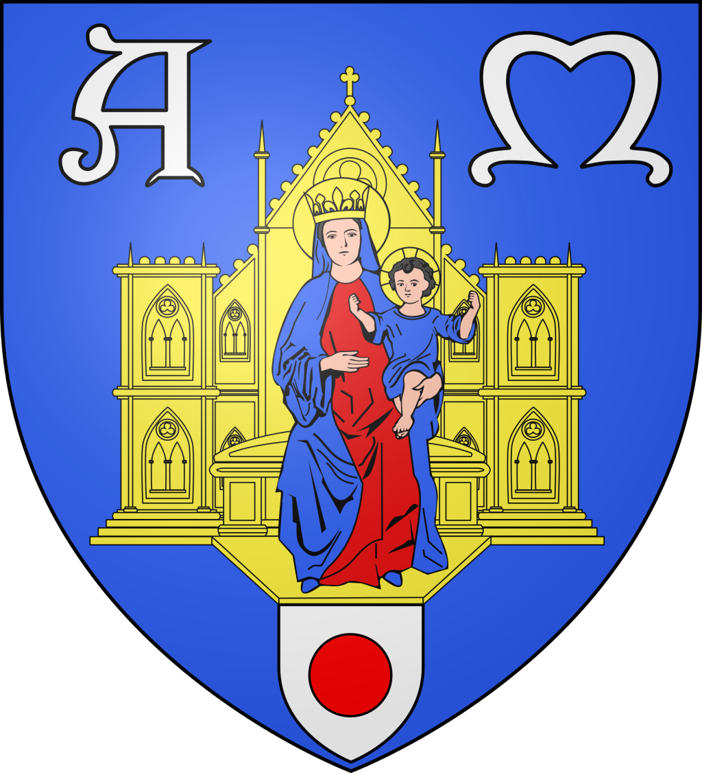 Escudo de la ciudad de Montpellier.