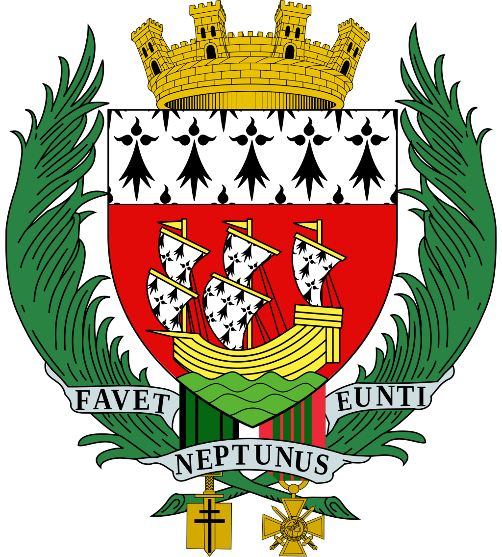 Escudo de la ciudad de Nantes.
