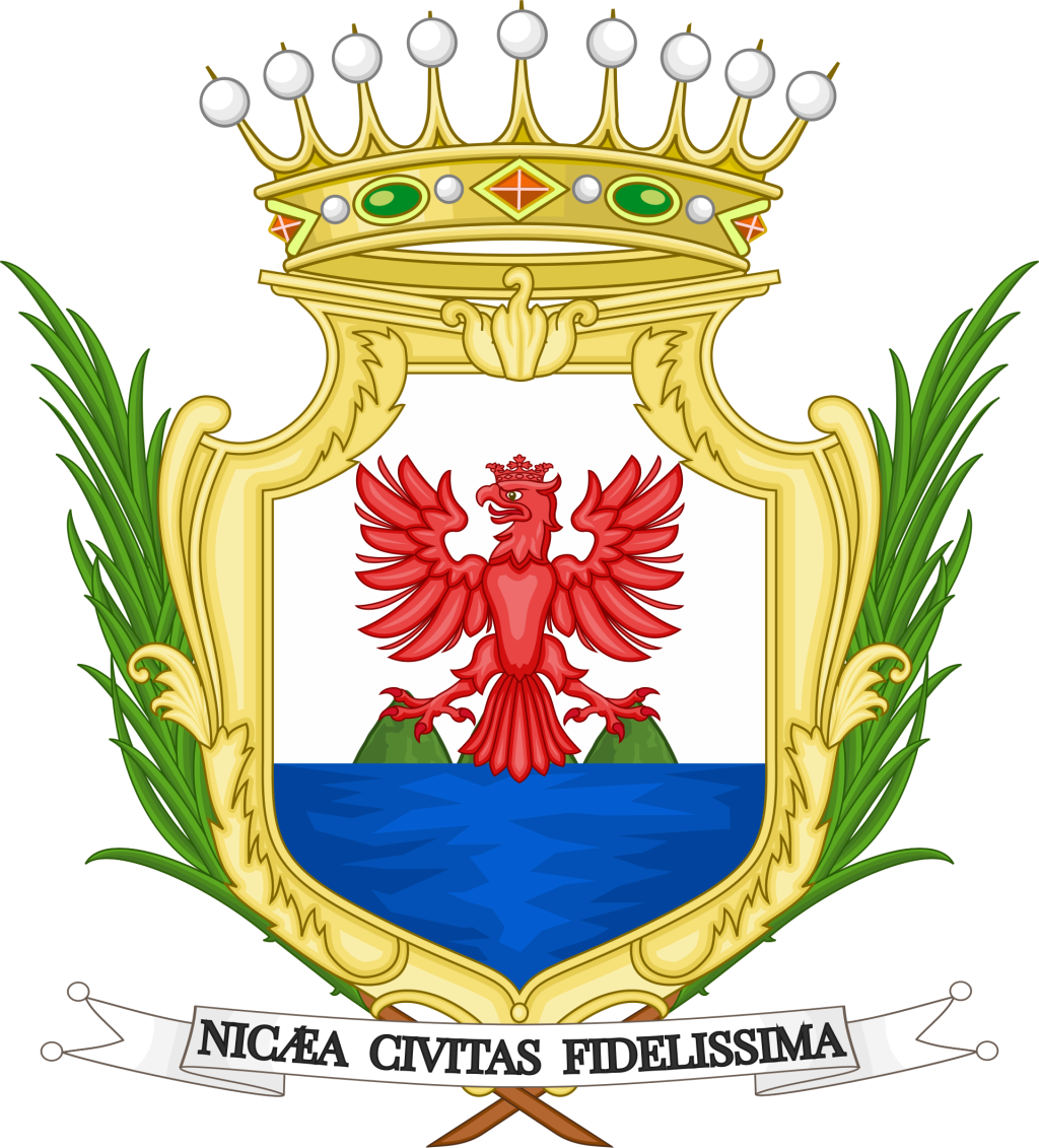 Escudo de la ciudad de Niza.